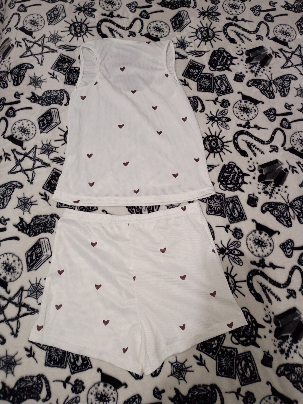 Brandy Melville Tank Top & Shorts Pajama Set